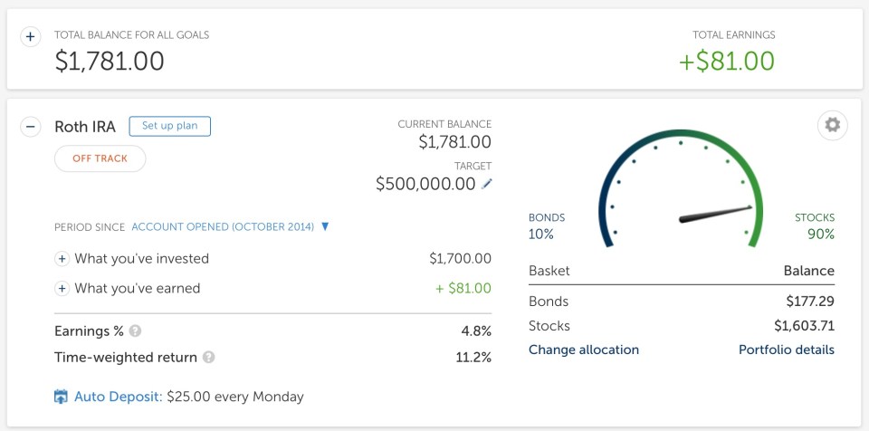 Betterment Update - May 11, 2015.