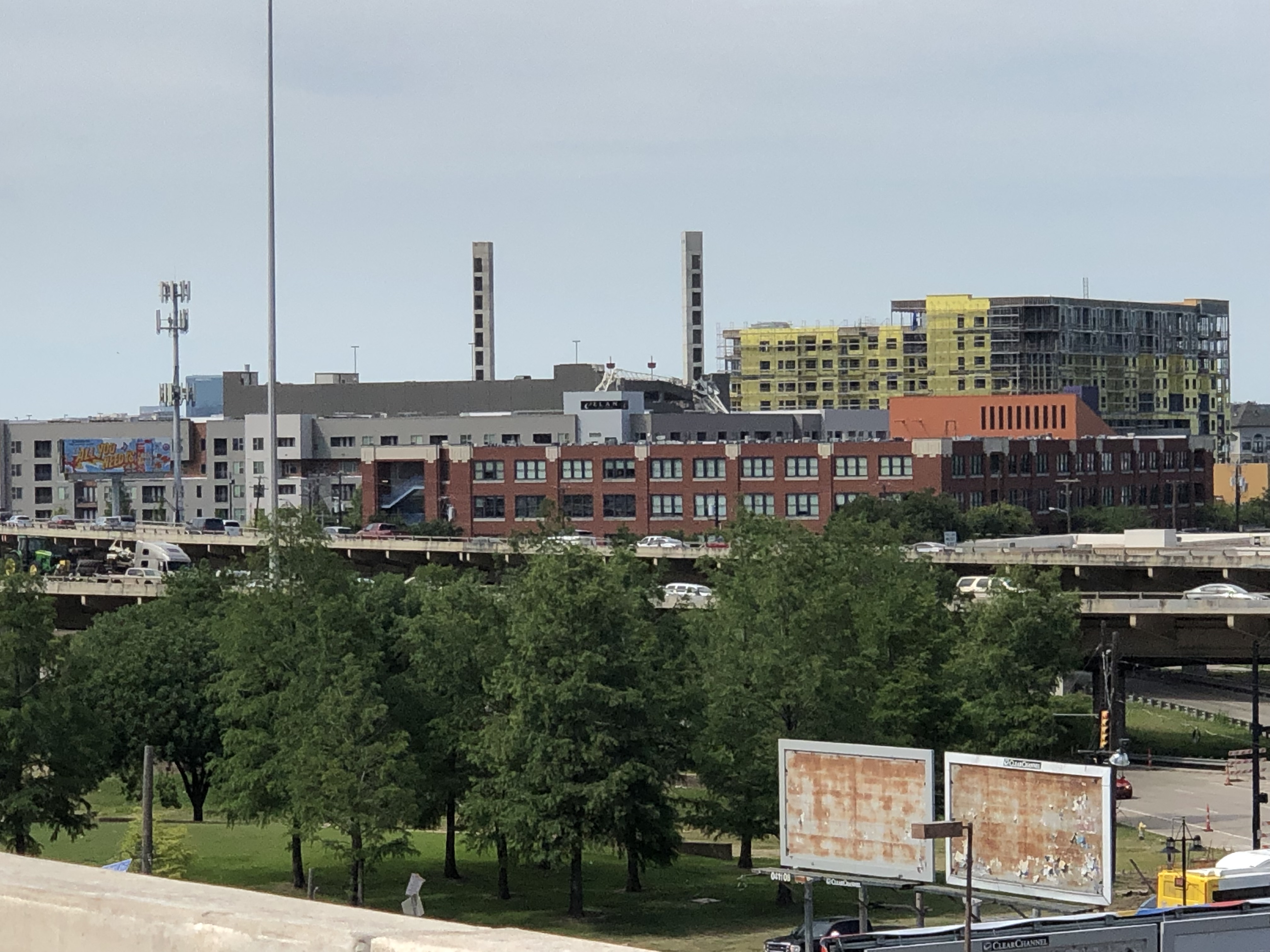 Crane Fell into an Apartment Building