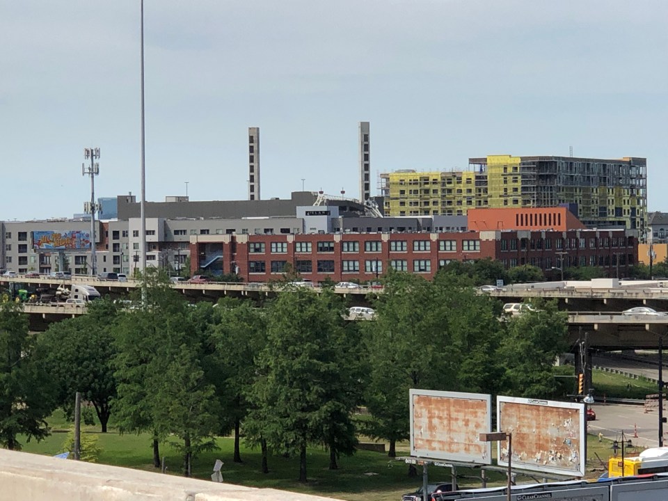 Crane Fell into an Apartment Building